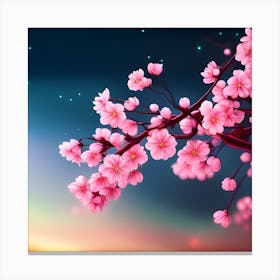 Sakura Blossoms Canvas Print