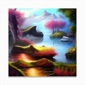 Beautiful Nature Scene Canvas Print