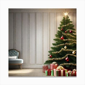 Christmas Tree 28 Canvas Print