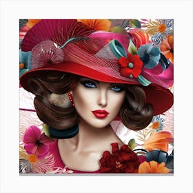 Red Hat Canvas Print