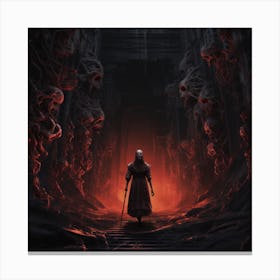 Dark Souls 2 Canvas Print