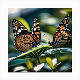 Monarch Butterflies 1 Canvas Print