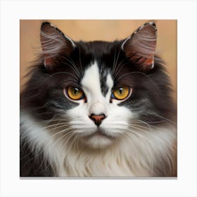 Miss Lucia A Beloved Cat Canvas Print
