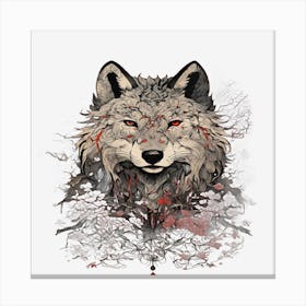 Wolf Mutant wolf Canvas Print