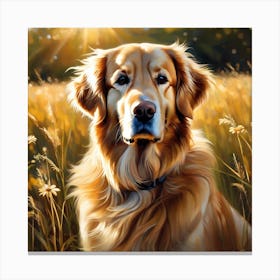 Golden Retriever Canvas Print