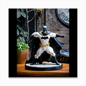 Batman Statue Canvas Print