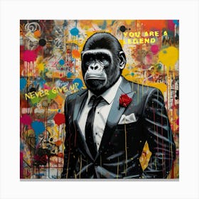 You Are A legend Canvas Print