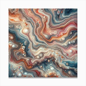 Abstract Marble 3 Canvas Print