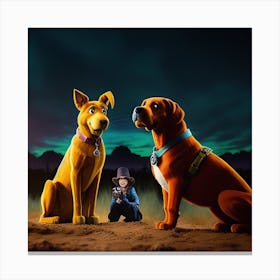 Scooby-Doo Crew Canvas Print