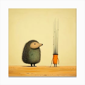 Hedgehog And A Stick Toile