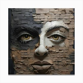 'Face Of A Woman' Canvas Print