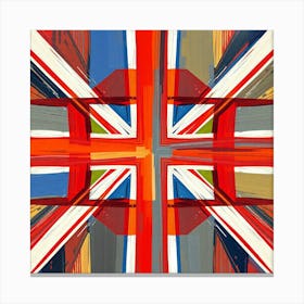 British Flag 5 Canvas Print