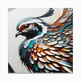 Quail Canvas Print