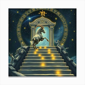 Zodiac Sign Scorpio 3 Canvas Print