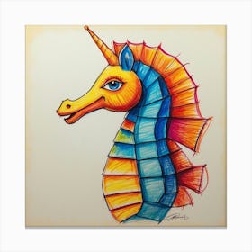 Seahorse 9 Canvas Print