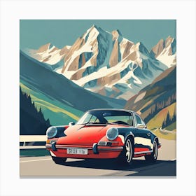 Porsche 911 9 Canvas Print