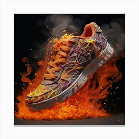 Nike Free Run Canvas Print