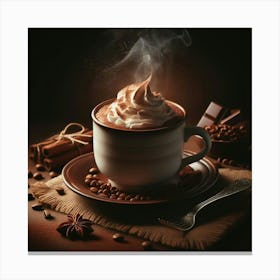 A Cup of Comfort Canvas Print