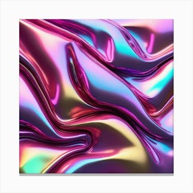 Shiny Metallic Background Canvas Print