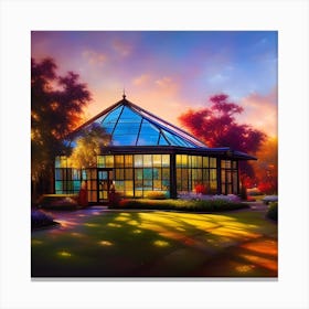 Disney'S Greenhouse Canvas Print