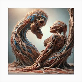 Creature Of The Night Canvas Print