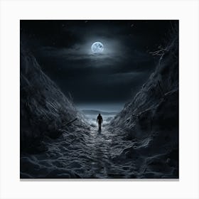 Full Moon Canvas Print