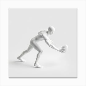 Rugby Player 1 Canvas Print