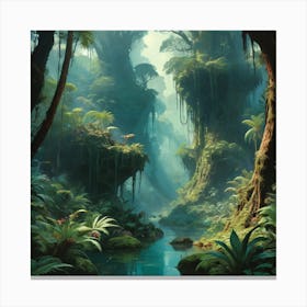 Jungle 1 Canvas Print