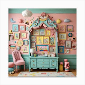 Mermaid Room Canvas Print