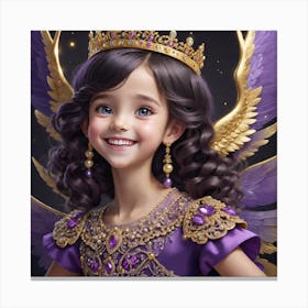 Princess Angel Canvas Print