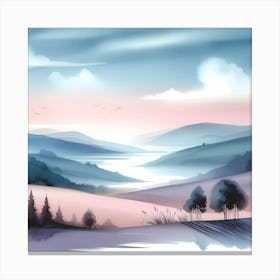 Landscape Painting 68 Canvas Print