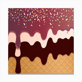 Ice Cream 4 Canvas Print