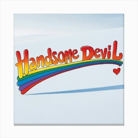 Handsome Devil 1 Canvas Print