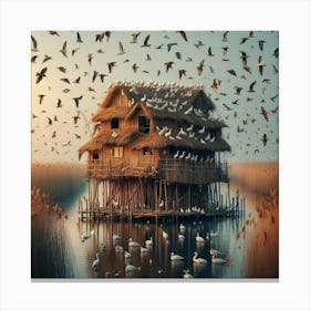 House On The Water41 Canvas Print