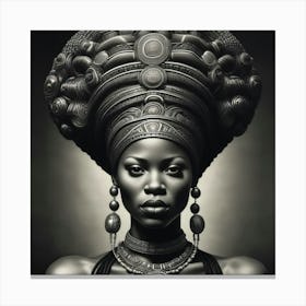 African Woman 24 Canvas Print