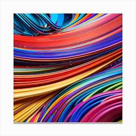 Colorful Paper Background Canvas Print