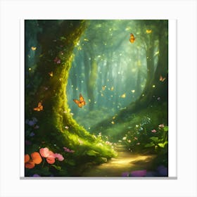 Fairy Forest Canvas Print