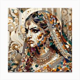 Indian Woman 6 Canvas Print