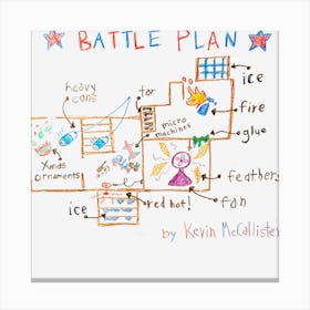 Battle Plan Canvas Print