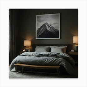 Modern Bedroom 16 Canvas Print