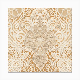 Ivory Lace Canvas Print