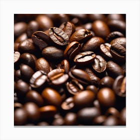 Coffee Beans 126 Canvas Print