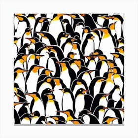 Penguins Canvas Print