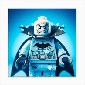Mr. Freeze from Batman in Lego style 2 Canvas Print