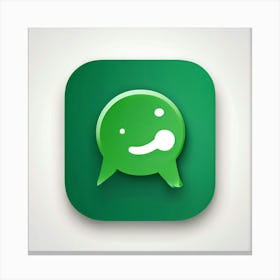Whatsapp Icon Canvas Print