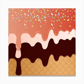 Ice Cream 9 Canvas Print