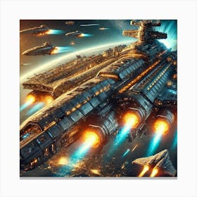 Corona Destroyer Converted Canvas Print