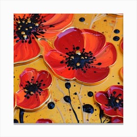 Poppies 4 Canvas Print