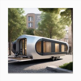 Tiny House On Wheels 3 Canvas Print