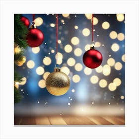 Christmas Ornaments 67 Canvas Print